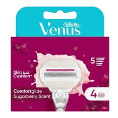 Gillette Nadomestne glave Venus Comfortglide Sugarberry Scent 4 kosi