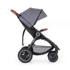 Petite&Mars Street+ Ultimate Grey nadstrešek za otroški voziček