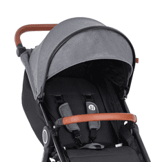 Petite&Mars Street+ Ultimate Grey nadstrešek za otroški voziček