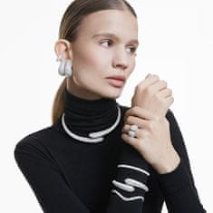 Swarovski Očarljivi viseči uhani s prozornimi kristali Sublima 5699564