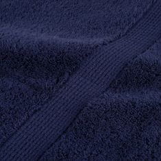 Vidaxl Premium kopalne brisače SOLUND 10 kos modra 100x150 cm 600 g/m2