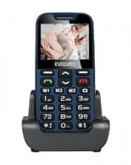 Evolveo Easyphone XD telefon na tipke za starejše - moder