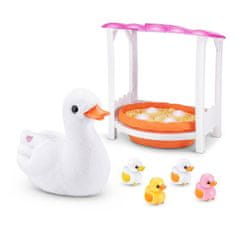 Zuru Pets Alive Mama Duck plišasta igrača, raca
