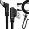 Verkgroup Kotni USB 3.0 na USB tip-C polnilni in podatkovni kabel za telefone 100cm