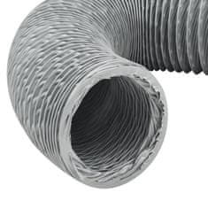 Vidaxl Izpušna cev PVC 6 m Ø12,5 cm