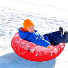 JOJOY® Napihljiva snežna tuba z ročaji SNOWRIDER + Električna pumpa ELECTRICPUMP | SNOWPUMPRED