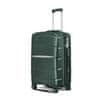Mifex  Potovalni kovček PP13 exclusive, temno zelena, 55x39x20 cm 