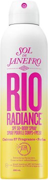 Hladilno pršilo za telo za porjavitev SPF 50 Rio Radiance (Body Spray) 200 ml