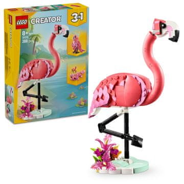 LEGO Creator 31170 Divje živali: rožnati flamingo