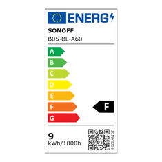 Sonoff Wi-Fi/Bluetooth pametna LED sijalka E27 9W RGB