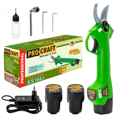 Procraft Aku škarje | ES16Li
