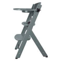 BabyGO jedilni stol FAMILY XL Grey