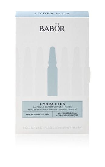 Babor Vlažilne ampule za obraz Hydratin Hydra Plus (Ampoule Concentrates) 7 x 2 ml