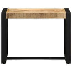 Vidaxl klop 60x35x45 cm Masivni neobdelan les Mango