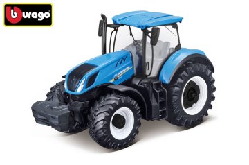 BBurago - FARMLAND, Traktor New Holland T7.315 HD, 10 cm
