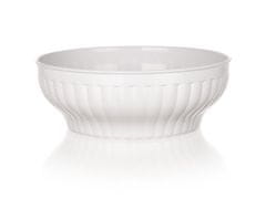 Stefanplast Plastična skleda 24 cm, BELA