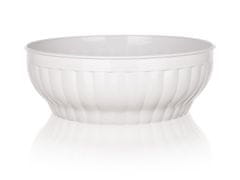Stefanplast Plastična skleda 28 cm, BELA