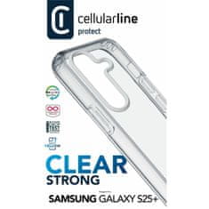CellularLine ovitek Clear Strong - Galaxy S25+