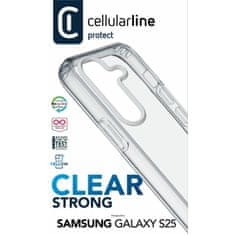 CellularLine ovitek Clear Strong - Galaxy S25