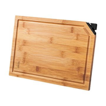 Lamart  BAMBOO LT2061 - Bambusova deska za rezanje z brusilnikom