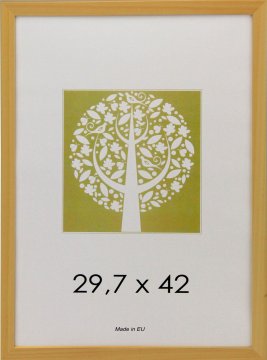 Karako Foto okvir 29,7x42 cm, iz lesa, stenski, 15 natur A3