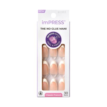 KISS Samolepilni nohti ImPRESS Nails - Everlasting 30 kosov