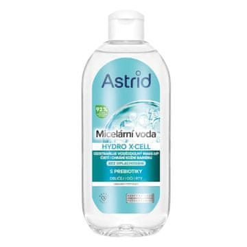 Astrid Micelarna voda s prebiotiki za vse tipe kože Hydro X-Cell 400 ml
