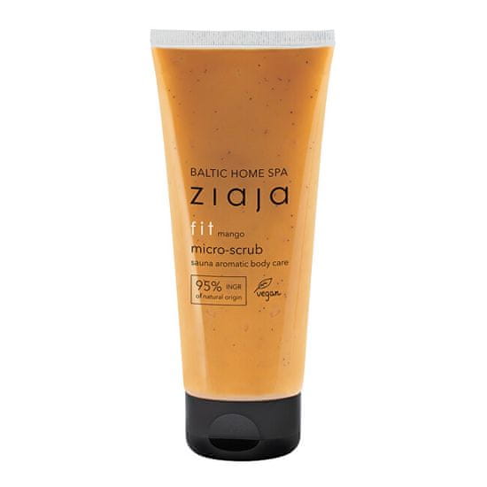 Ziaja Mikropeeling telesa pred savno Baltic Home Spa Fit (Aromatična nega telesa v savni) 190 ml