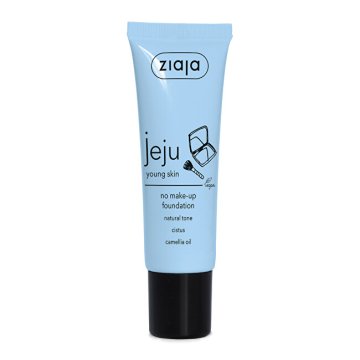 Ziaja Tekoči korektor Natural Skin Tone Jeju (No Make-up Foundation) 30 ml