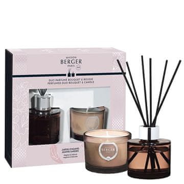 Maison Berger Paris Darilni set aroma difuzorja Joy Garden of Agaves Garden of Agaves 80 ml + sveča 80 g