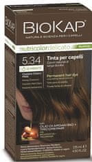 BioKap DELICATO RAPID barva za lase - 5.34 Medeni kostanj 135 ml