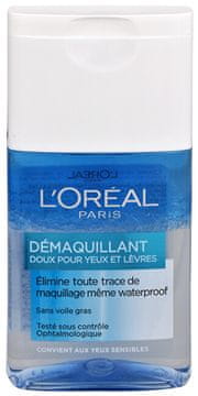 Loreal Paris Nežen odstranjevalec ličil za oči in ustnice 125 ml