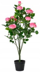 shumee Vrtnica v lončku 45x90cm Dekorativna umetna roža Pink