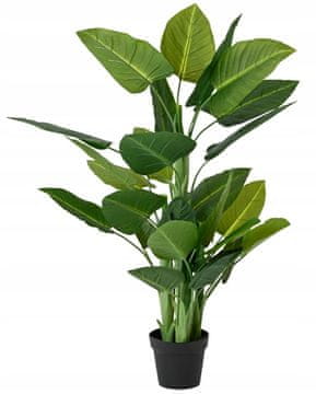 shumee Umetna okrasna rastlina v loncu 130x85cm Green