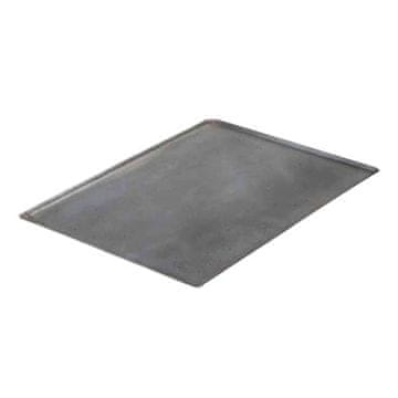 de Buyer Pekač 5363.60, baking tray, rounded edges, blue steel, for high temperatures, robust tray, 60 x 40 x 1 cm