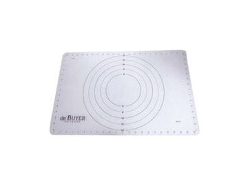 de Buyer Silikonska blazinica 4937.60, non-stick, work mat, diameters, sizes, 2 sides = 2 textures