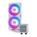 MSI vodni hladilnik CPU MAG CORELIQUID A13 240 WHITE/ 2x 120mm ARGB ventilator / bela