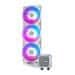 MSI vodni hladilnik CPU MAG CORELIQUID A13 360 WHITE/ 3x 120mm ARGB ventilator / bela