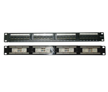 XtendLan Patch panel 19", 24 priključkov, Cat6, 30u Au, LSA/110