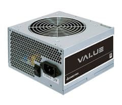 Chieftec napajalnik APB-600B8 / 600W/ ATX / 120mm ventilator / akt. PFC / 80PLUS / v razsutem stanju