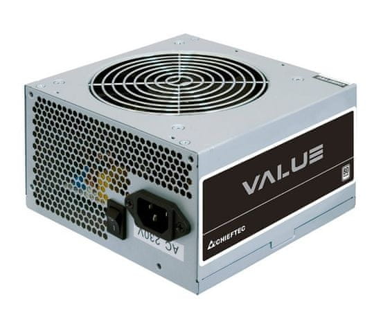Chieftec napajalnik APB-600B8 / 600W/ ATX / 120mm ventilator / akt. PFC / 80PLUS / v razsutem stanju