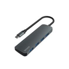 SAVIO 4-portni USB razdelilnik USB-C 3.1 v 4x USB-A