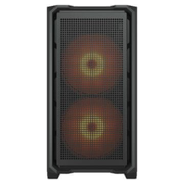 Cougar MX600 Mini RGB računalniško ohišje, Mini Tower, črno (CGR-5GC9B-RGB)