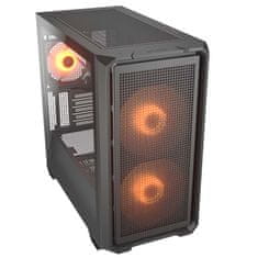 Cougar MX600 Mini RGB računalniško ohišje, Mini Tower, črno (CGR-5GC9B-RGB)