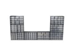 ArtPlast Modularna omara s predali, 382x148x230 mm, 16 predalov