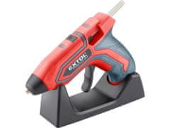 Extol Premium Pištola za vroče lepilo jaz, průměr7,2mm, 4V Li-ion, 1500mAh