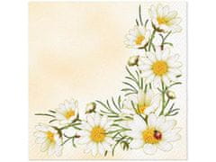 Prtički 20 kosov Šopek Marguerites 33x33 cm