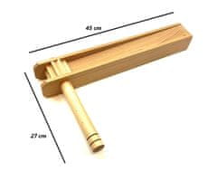 Navijaška raglja lesena 45 cm 