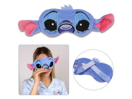 Disney Stitch Disney Modra preveza za oči, preveza za spanje