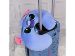Disney Disney Stitch Potovalni vzglavnik rogljiček z ušesi modre barve, mehak 32x30 cm 